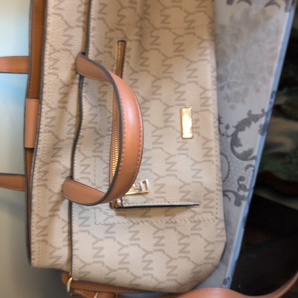 Jones New York Tan and Brown Women's Bag